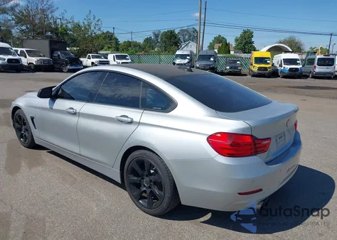 2015 BMW 428 I Gran Coupe Sulev из США, поврежденный, VIN WBA4A9C54FGL86168